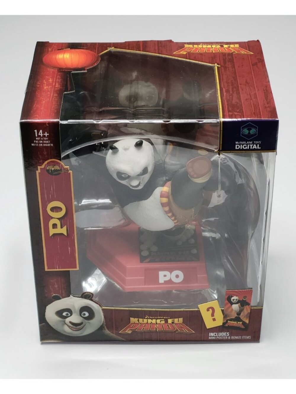 Kung Fu Panda Movie Maniacs Po 6" Limited Edition Figure